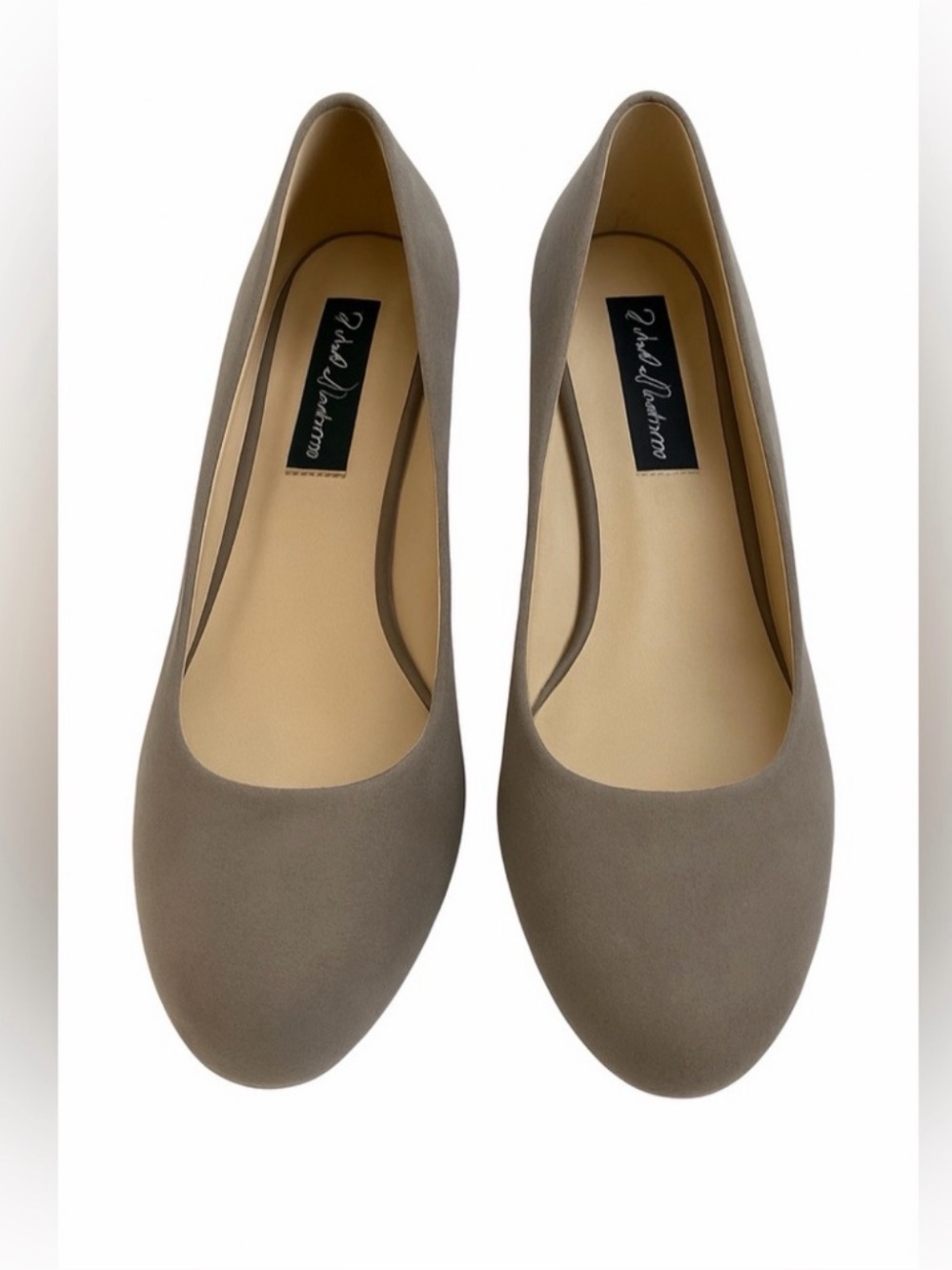 David Aaron Women’s Size 10 Taupe Suede Wedge Pumps | Classic & Comfortable